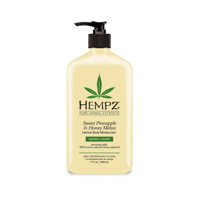 Hempz Sweet Pineapple & Honey Melon Herbal Body Moisturiser - Молочко для тела увлажняющее Ананас и Медовая Дыня 500 мл
