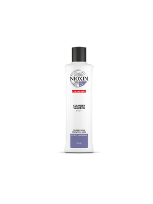 Nioxin System 5 Shampoo - Очищающий шампунь для химически обработанных волос с тенденцией к истончению 300 мл