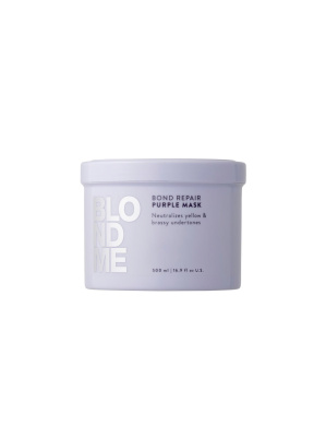 Schwarzkopf BlondMe Bond Repair Purple Mask - Маска для нейтрализации желтизны 500 мл