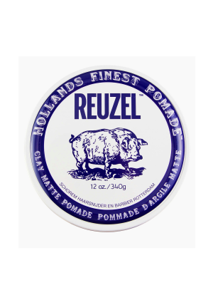 Reuzel Clay Matte Pomade - Помада для мужчин 340 г