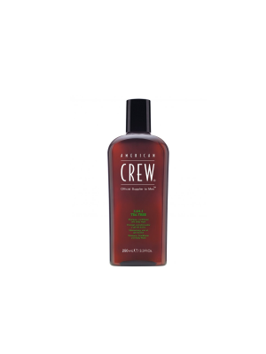 American Crew 3-in-1 Tea Tree - Шампунь, кондиционер и гель для душа чайное дерево 250 мл