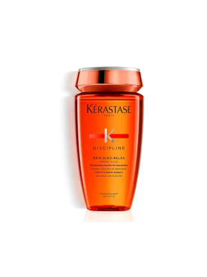 Kerastase Discipline Bain Oleo-Relax - Шампунь для разглаживания и придания блеска кудрявым, вьющимся густым волосам 250 мл