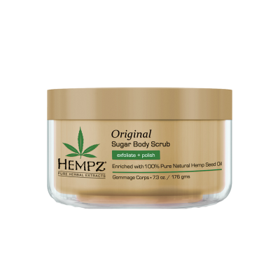 Hempz Original Herbal Sugar Body Scrub - Скраб для тела увлажняющий 176 г