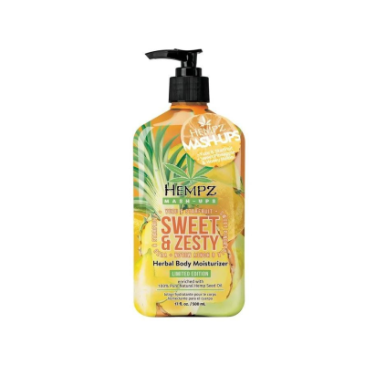 Hempz Sweet & Zesty Herbal Body Moisturizer - Молочко для тела увлажняющее Пикантный Микс 500 мл