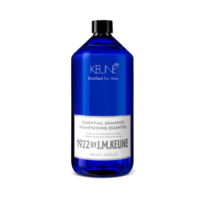 Keune 1922 Essential Shampoo - Шампунь для волос и тела универсальный 1000 мл