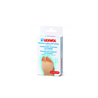 Gehwol Metatarsal Cushion With Bandage Left Large - Защитная подушка под плюсну из гель-полимера и бандажа большая левая 1 шт
