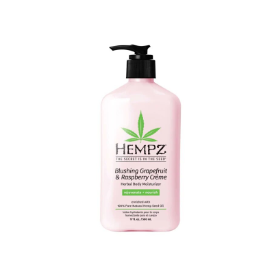 Hempz Blushing Grapefruit & Raspberry Moisturizer - Молочко для тела увлажняющее Грейпфрут и Малина 500 мл