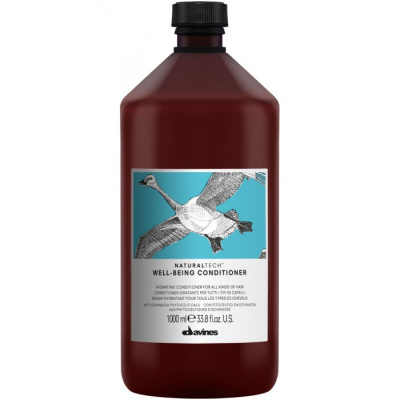 Davines Natural Tech Well-Being Conditioner - Увлажняющий кондиционер для здоровья волос 1000 мл