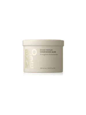 Schwarzkopf BlondMe Bond Repair Nourishing Mask - Питательная маска для светлых волос 500 мл