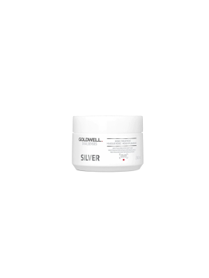 Goldwell Dualsenses Silver 60Sec Treatment - Корректирующая маска для седых и светлых волос 200 мл