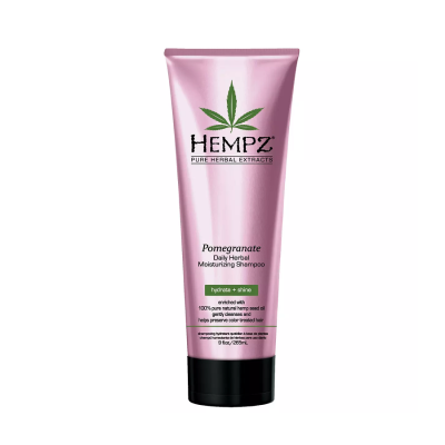 Hempz Daily Herbal Moisturizing Pomegranate Shampoo - Шампунь растительный Гранат легкой степени увлажнения 265 мл
