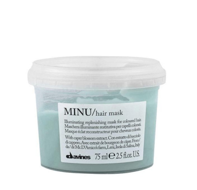 Davines Essential Haircare Minu Hair Mask - Восстанавливающая маска для окрашенных волос 75 мл