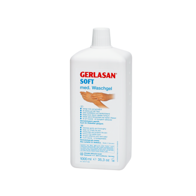 Gehwol Gerlasan Soft Med Waschgel - Мягкий медицинский гель для мытья рук 1000 мл
