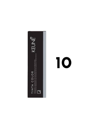 Keune Tinta Color 10 - Стойкая краска для волос экстра светлый блондин 60 мл