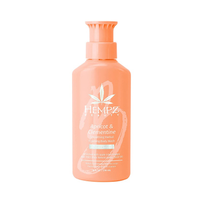 Hempz Pricot & Clementine Smoothing Herbal Body Wash - Гель для душа разглаживающий Абрикос и Клементин 236 мл