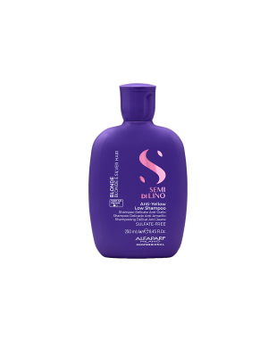 Alfaparf SDL Blonde Anti-Yellow Low Shampoo - Шампунь тонирующий антижелтый 250 мл