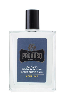 Proraso Single Blade Azur Lime Beard Balm - Бальзам после бритья 100 мл