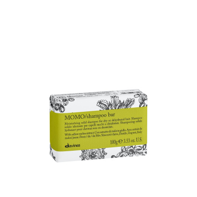 Davines Essential Haircare MoMo Shampoo Bar - Твердый шампунь для глубокого увлажнения волос 100 г