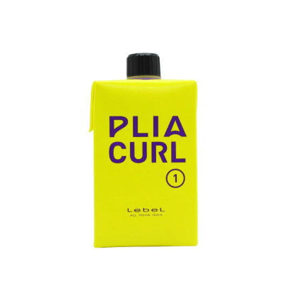 Lebel Cosmetics Plia Curl 1 - Лосьон для химической завивки нормальных волос (Шаг 1) 400 мл