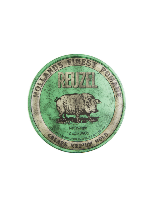 Reuzel Grease Medium Hold - Мужская помада для укладки 340 г