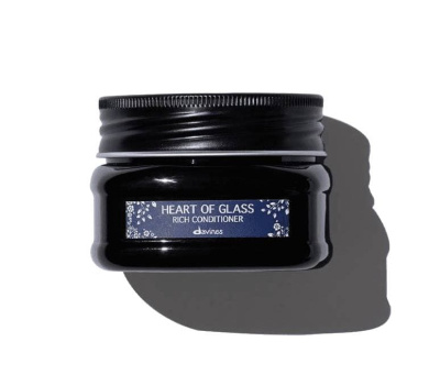 Davines Heart of Glass Rich Conditioner - Питательный кондиционер для защиты и сияния блонд 90 мл