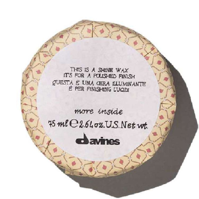 Davines More Inside Shine Wax - Воск блеск для глянцевого финиша 75 мл
