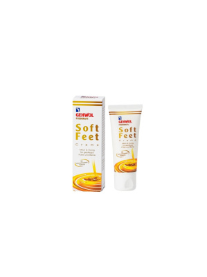 Gehwol Fusskraft Soft Feet Cream - Шелковый крем Молоко и мед с гиалуроновой кислотой 40 мл