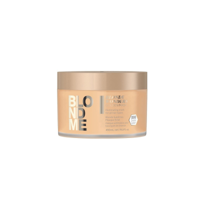 Schwarzkopf BlondMe Blonde Wonders Golden Mask - Осветляющая маска для блеска волос 450 мл