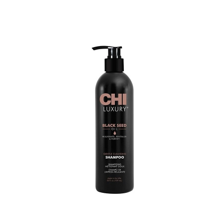 CHI Luxury Black Seed Oil Gentle Cleansing Shampoo - Шампунь для мягкого очищения с маслом семян черного тмина