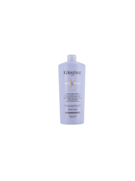 Kerastase Blond Absolu Bain Ultra-Violet - Мерцающий фиолетовый шампунь-ванна нейтрализующий желтые полутона