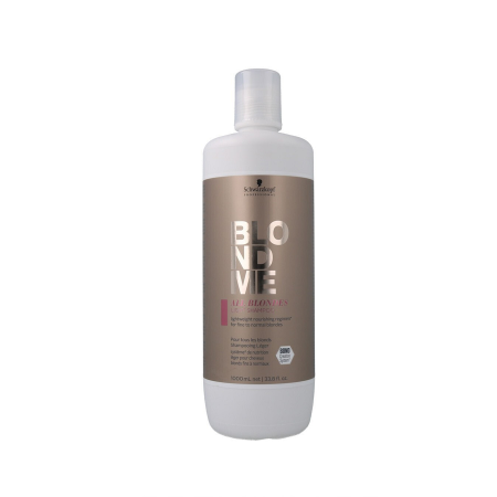 Schwarzkopf BlondMe All Blondes Light Shampoo - Шампунь для тонких волос всех типов блонд