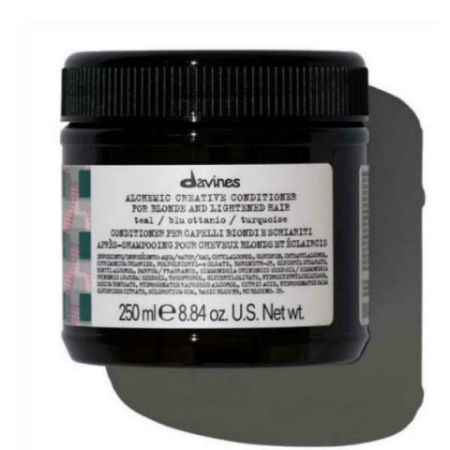 Davines Alchemic Conditioner Teal - Кондиционер Алхимик для натуральных и окрашенных волос (морская волна) 250 мл