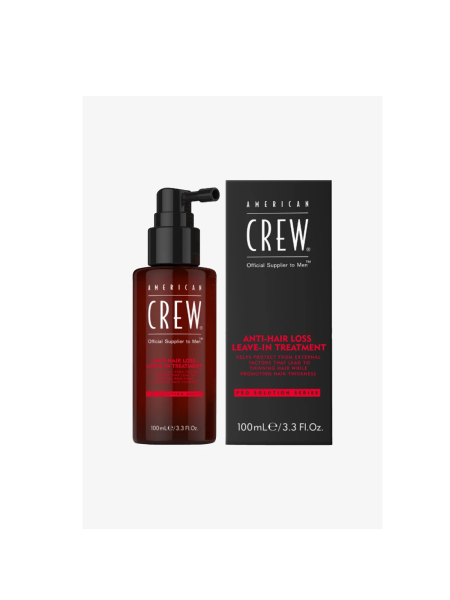 American Crew Anti-Hair Loss Leave-In Treatment - Лосьон против выпадения волос 100 мл