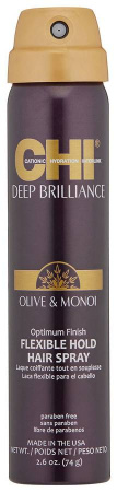 CHI Deep Brilliance Flexible Hold Spray - Лак для волос эластичной фиксации