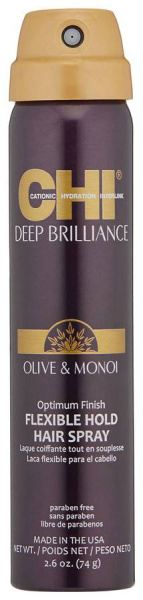 CHI Deep Brilliance Flexible Hold Spray - Лак для волос эластичной фиксации