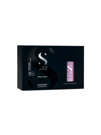 Alfaparf SDL Sublime Shine Lotion - Лосьон для блеска всех типов волос 12*13 мл