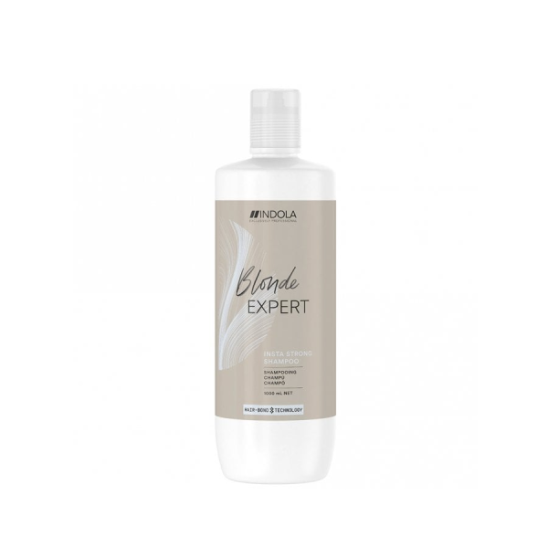 Indola Blonde Expert Instastrong Shampoo - Восстанавливающий и укрепляющий шампунь для светлых волос