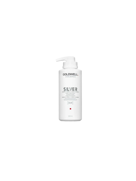 Goldwell Dualsenses Silver 60Sec Treatment - Корректирующая маска для седых и светлых волос