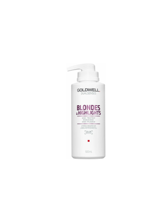 Goldwell Dualsenses Blondes & Highlights 60Sec Treatment - Маска для осветленных и мелированных волос