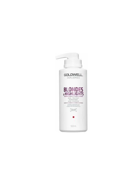 Goldwell Dualsenses Blondes & Highlights 60Sec Treatment - Маска для осветленных и мелированных волос