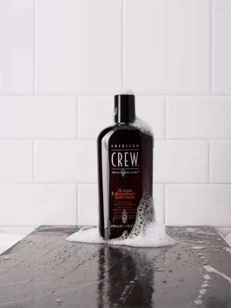 American Crew 24-Hour Deodorant Body Wash - Гель для душа дезодорирующий 450 мл