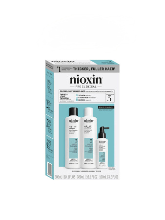 Nioxin System 3 Kit - Набор для окрашенных волос с тенденцией к истончению