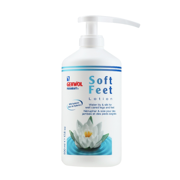 Gehwol Fusskraft Soft Feet Lotion - Лосьон Водяная лилия и шелк