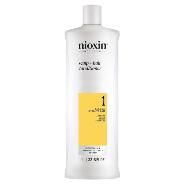 Nioxin System 1 Conditioner - Увлажняющий кондиционер для натуральных волос с тенденцией к истончению