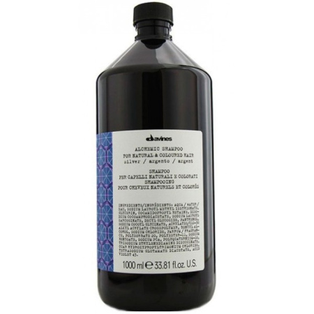 Davines Alchemic Shampoo Silver - Шампунь «Алхимик» для натуральных и окрашенных волос (серебряный) 1000 мл