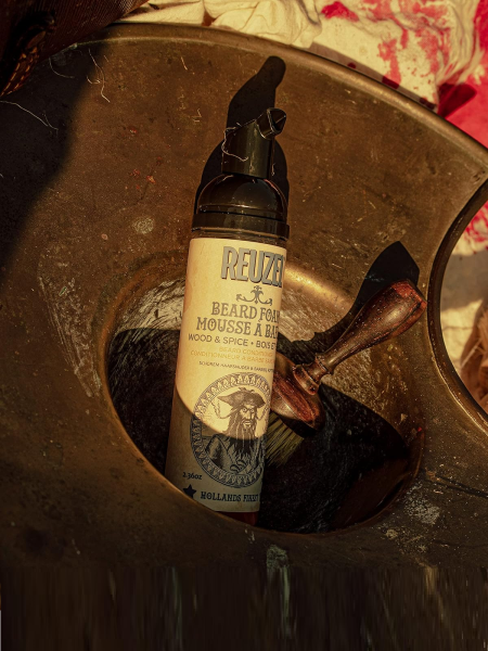 Reuzel Beard Foam Wood & Spice - Кондиционер-пена для бороды 70 мл