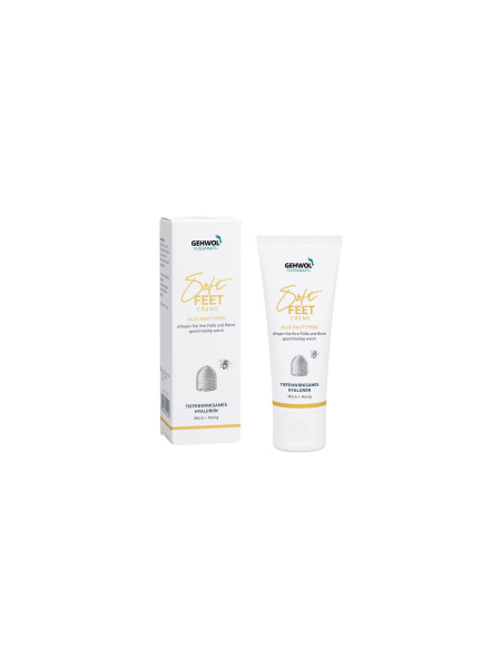 Gehwol Fusskraft Soft Feet Cream - Шелковый крем Молоко и мед с гиалуроновой кислотой 40 мл